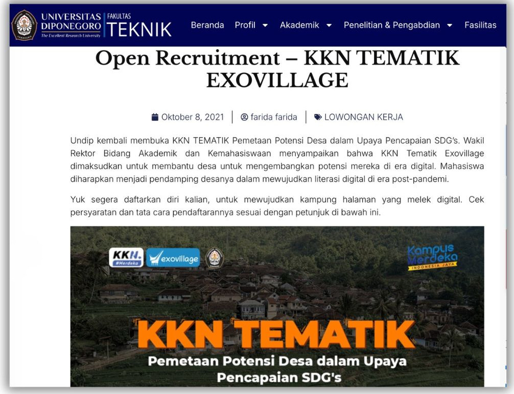 kkn-undip-exovillage